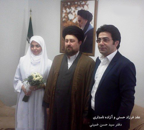  عقد آزاده نامداری با شوهر اولش فرزاد حسنی
