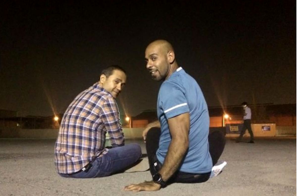  رامبد جوان و ارشا اقدسی