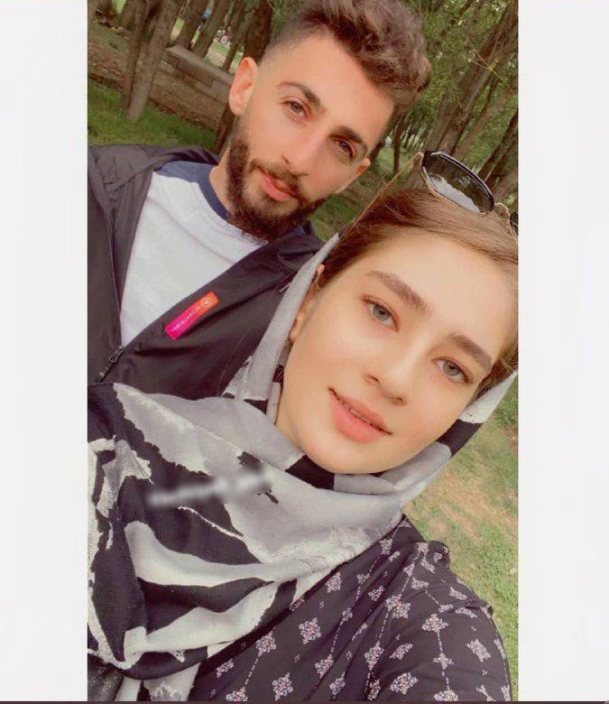 مهدی عبدی و همسرش