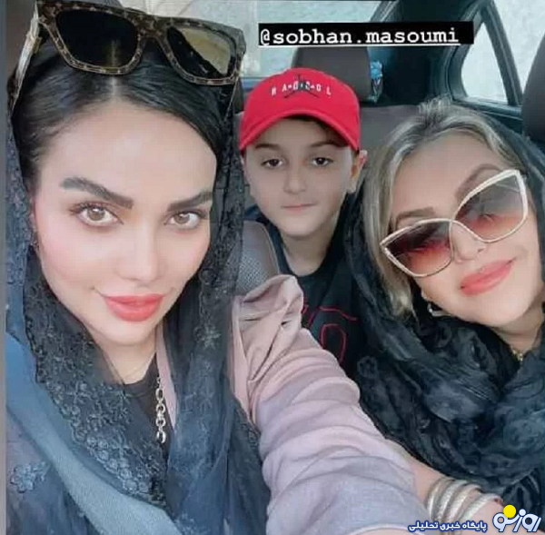 سلفی همسر و مادرزن مهدی قائدی با پسر خوشگل سلفی همسر و مادرزن مهدی قائدی با پسر خوشگل