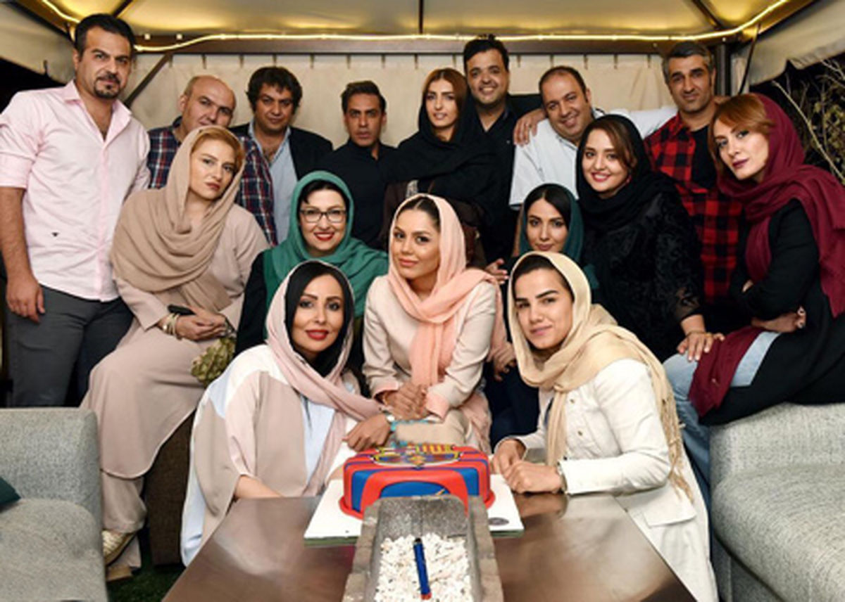 خانم بازیگران ایرانی در جشن مختلط/عکس
