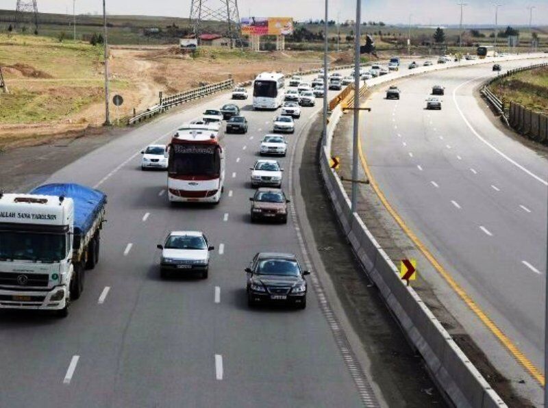 وضعیت جاده ها و راه ها در 28 شهریور 1400