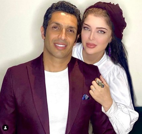 انتشار عکس خصوصی همسر لاکچری سپهر حیدری
