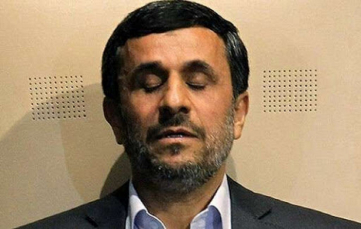 احمدی نژاد;  اخراج از اینجا، از آنجا چپ!  |  کپی برداری از یک فرد حاشیه نشین از دست مخالفان