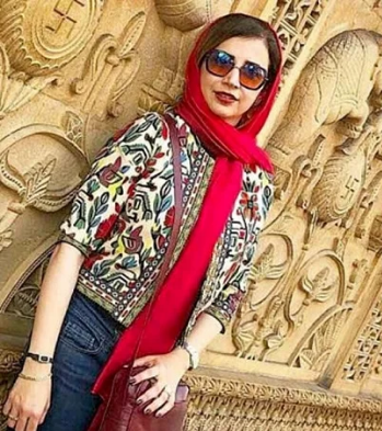 لباس خیلی کوتاه و منشوری شبنم قلی خانی/عکس