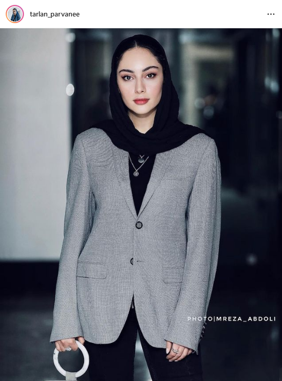 عکس استایل خیره کننده خانم بازیگر