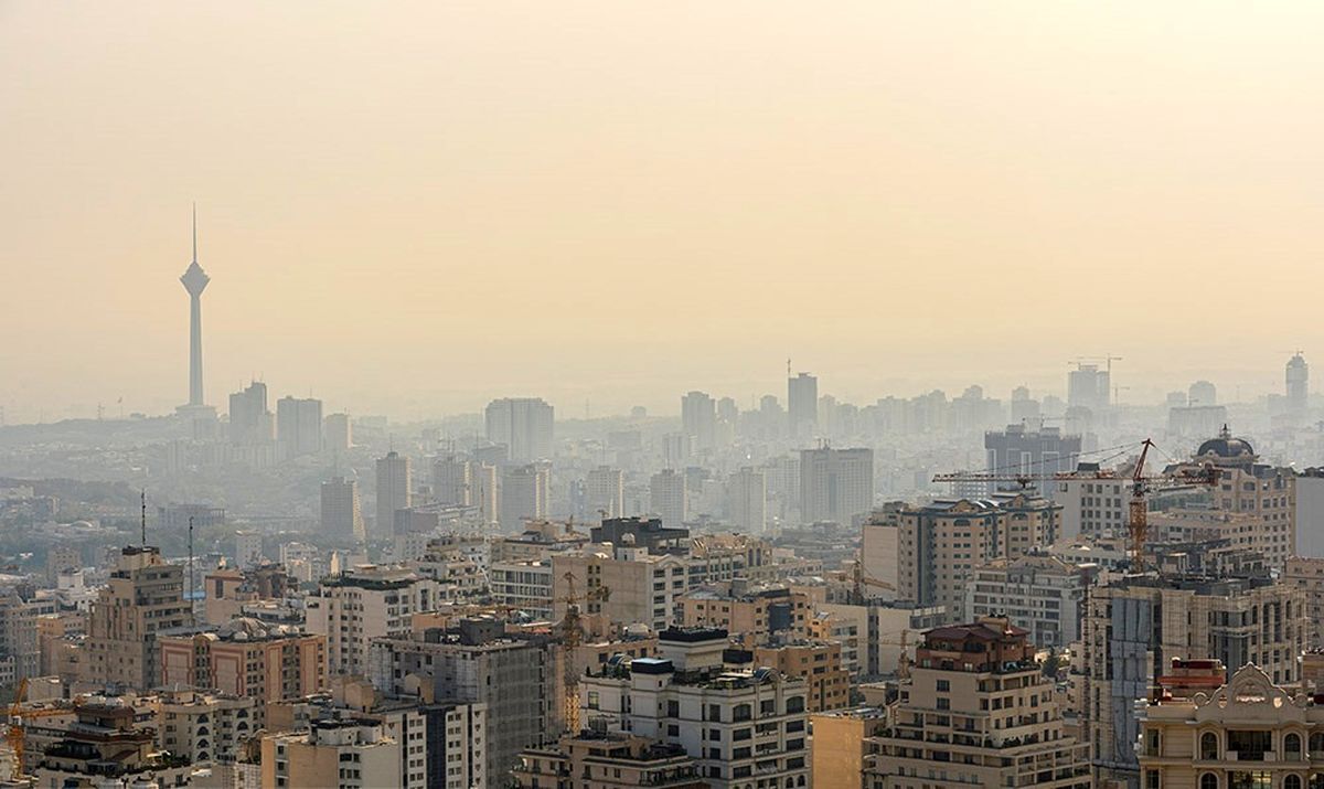 کیفیت هوای تهران برای گروه های آسیب پذیر ناسالم است