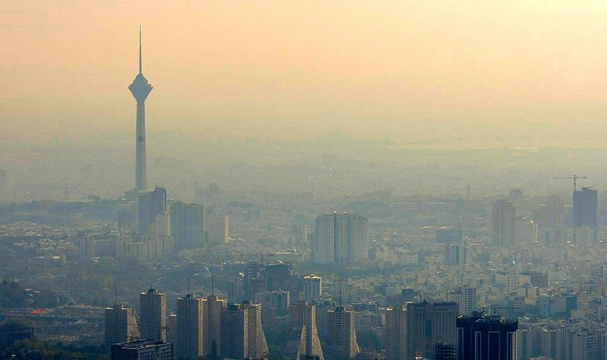 کیفیت هوای تهران برای گروه های آسیب پذیر ناسالم است