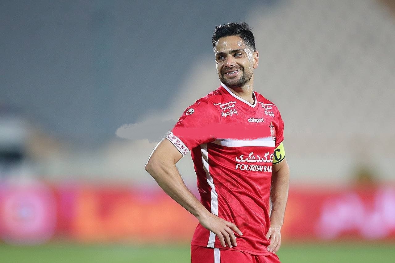 تصویری جذاب از ستاره پرسپولیس تصویری جذاب از ستاره پرسپولیس