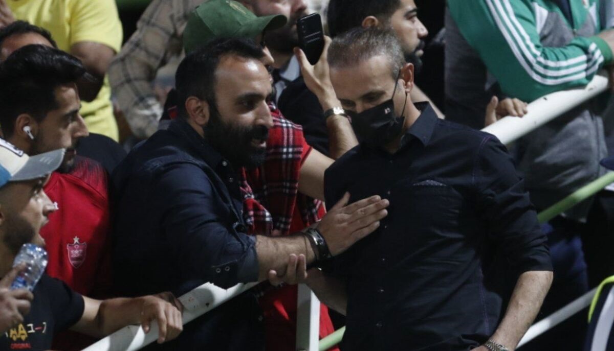 اقدام عجیب یحیی گل محمدی پس از بازی پرسپولیس - هواداران