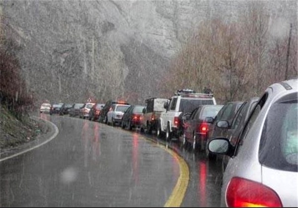 راه ها و جاده ها امروز 20 فروردین 1401 / بارش باران در جاده های کردستان، آذربایجان غربی، شرق و اردبیل