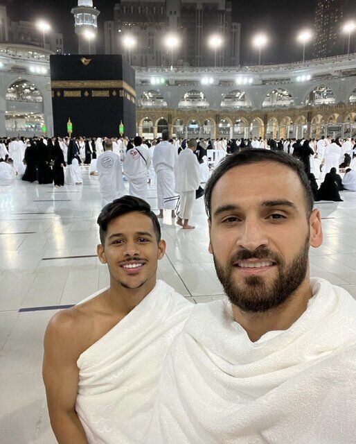 تصویری زیبا و جالب از نوراللهی و قایدی