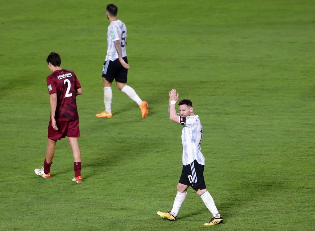 بدرقه ای با شکوه برای لیونل مسی