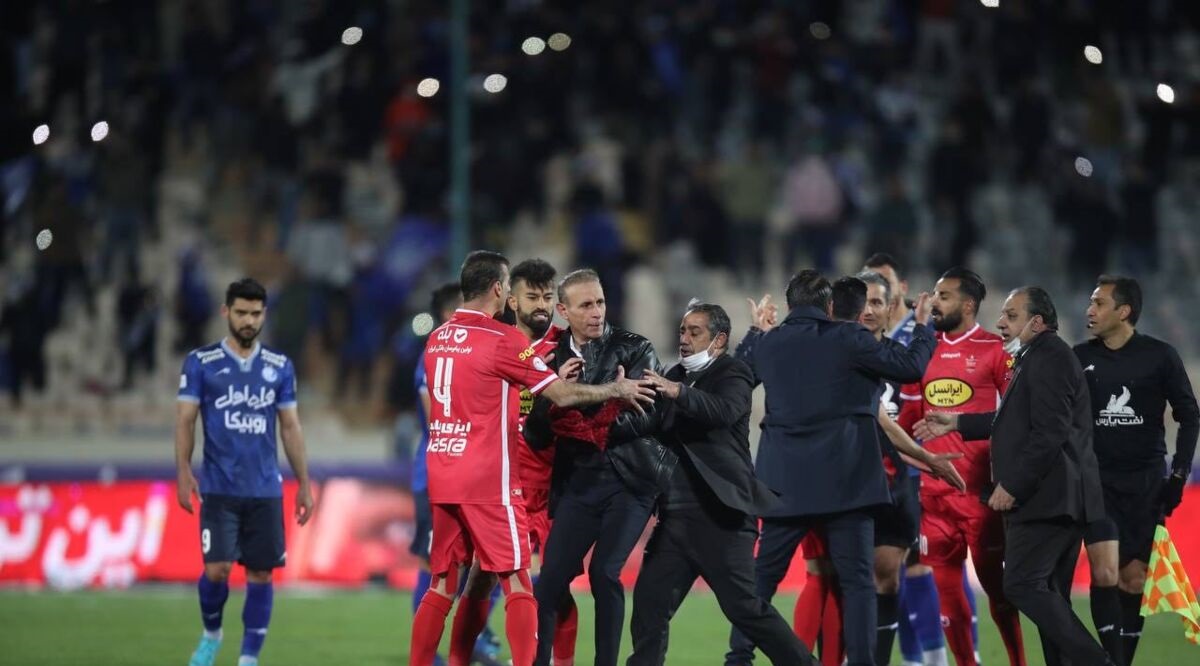 پرسپولیس علیه استقلال ؛ پیام به فدراسیون