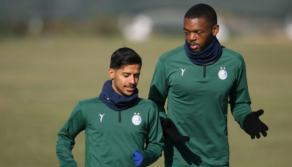 اتفاق جالب در تمرین استقلال