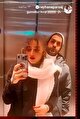 سلفیِ ریحانه پارسا و همسرش در آسانسور