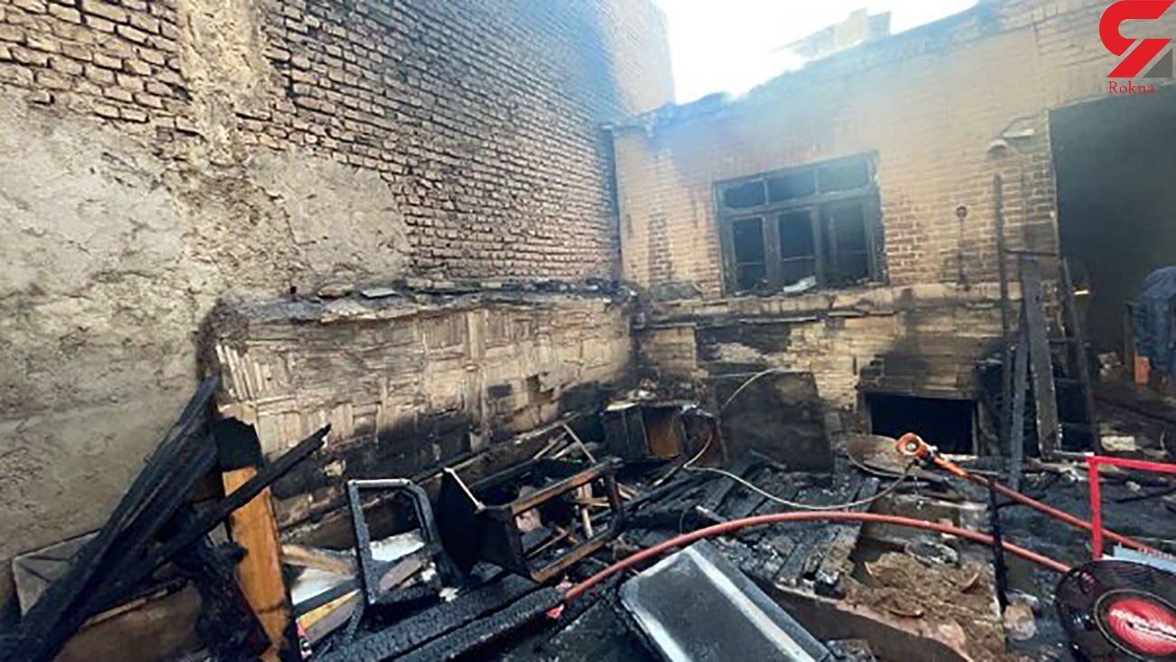 مرگ آتشین 3 زن و مرد اردبیلی در آتش سوزی هولناک یک خانه