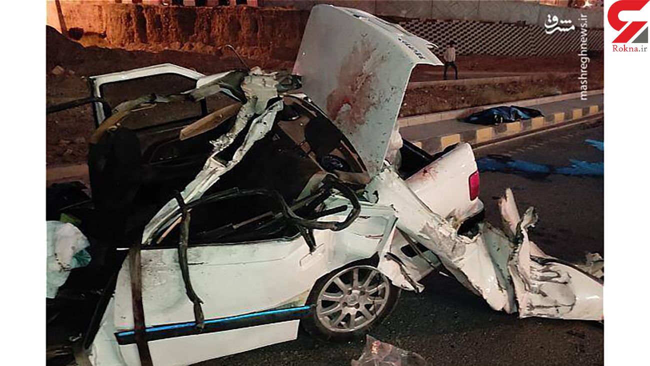 واژگونی مرگبار خودرو در جاده کرمانشاه / 2 سرنشین پژو پارس کشته و 3 تن زخمی شدند