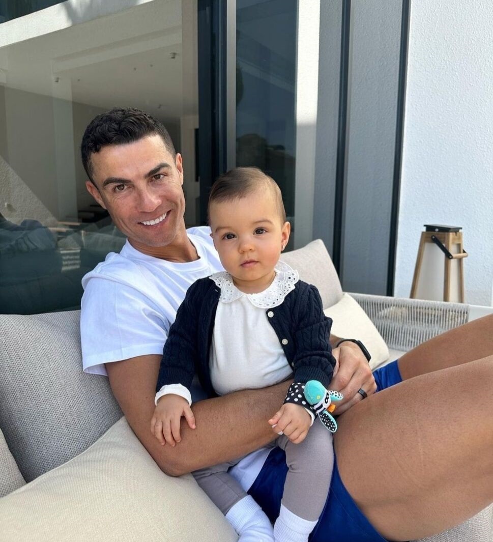 شباهت فرزند رونالدو به جورجینا غوغا کرد