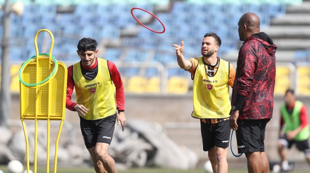سروش رفیعی در تمرین پرسپولیس برنده شد