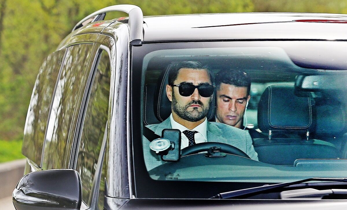 کریستیانو رونالدو داغدار و ناراحت + عکس