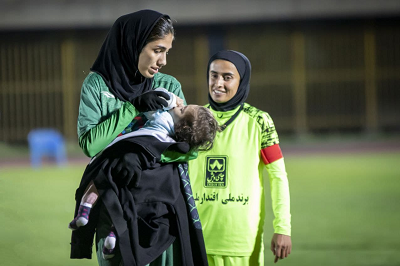 جنجال عکس خانم فوتبالیست ایرانی