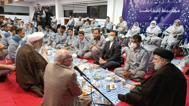 افطاری با رئیس دولت سیزدهم