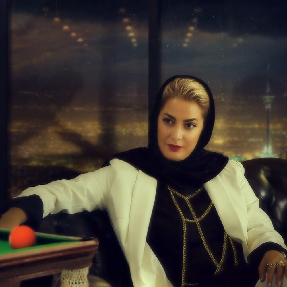 چهره یاغیِ طناز طباطبایی/عکس