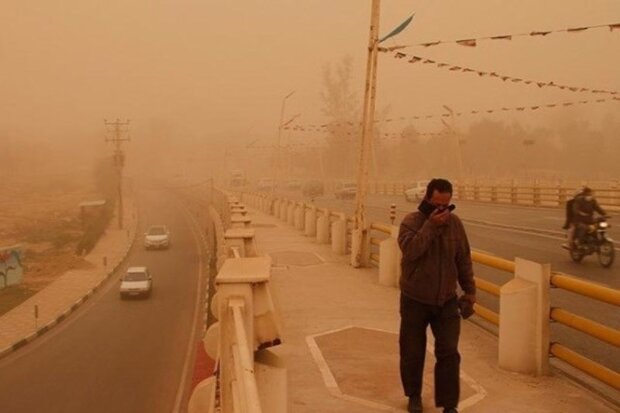 هوای ۱۴ شهرستان خوزستان در وضعیت خطرناک
