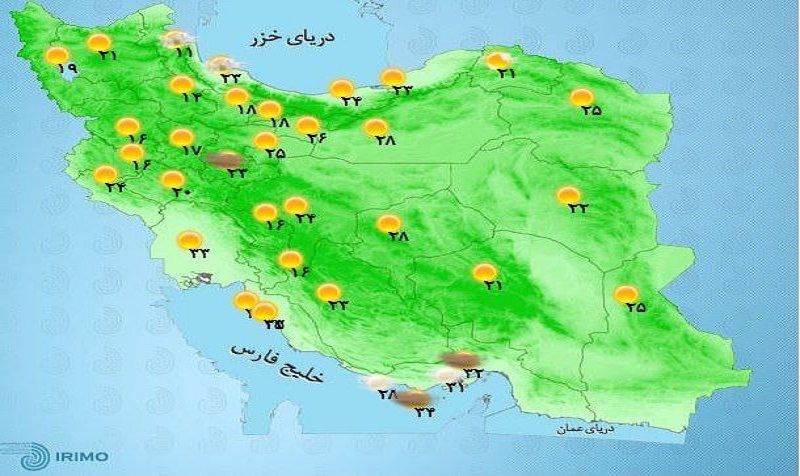 هشدار وزش باد شدید و خیزش گرد و خاک در تهران