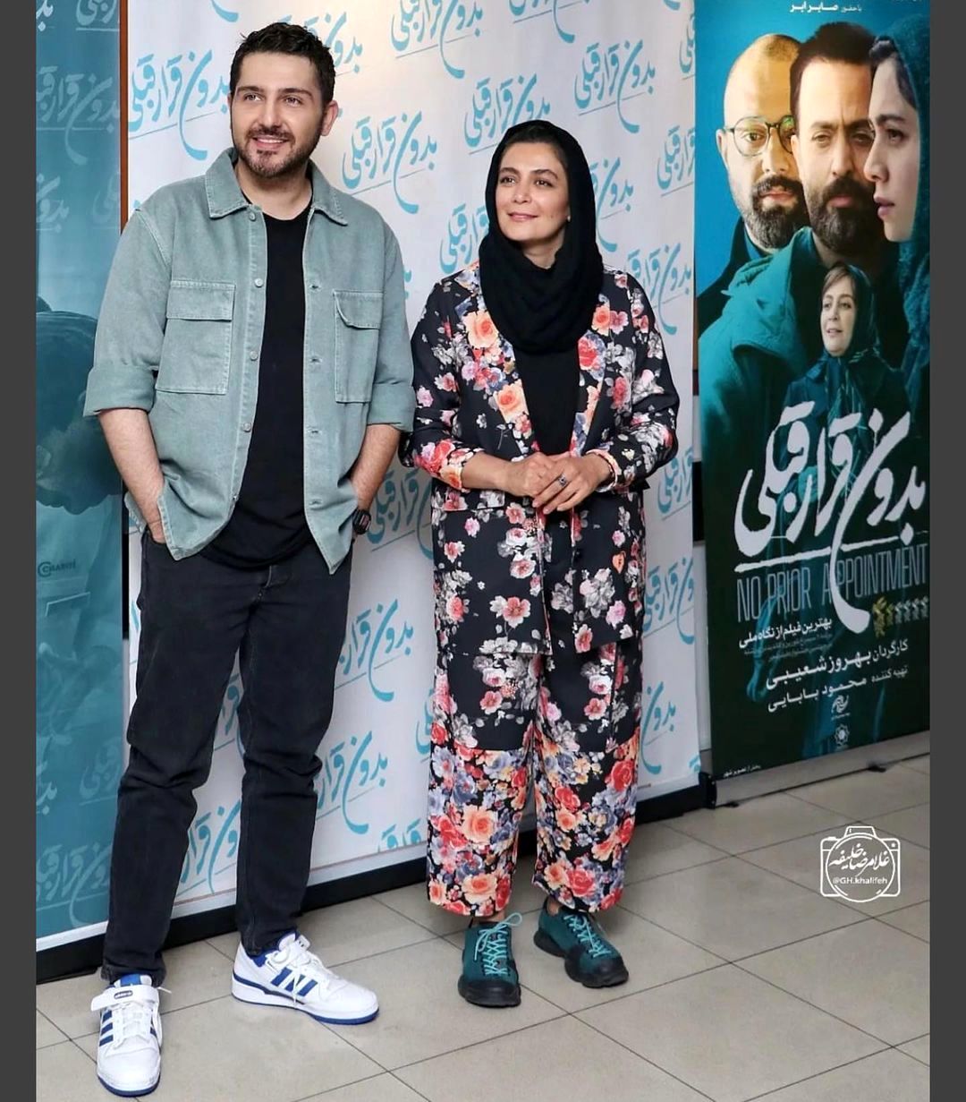 لباس گُل گُلی بازیگر معروف سوژه شد + عکس