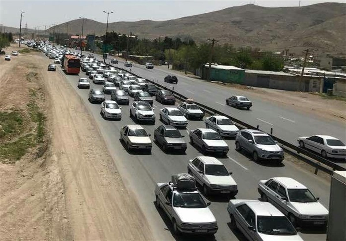 وضعیت جاده ها و راه ها، امروز ۲۰ شهریور ۱۴۰۱ / ترافیک سنگین در جاده چالوس