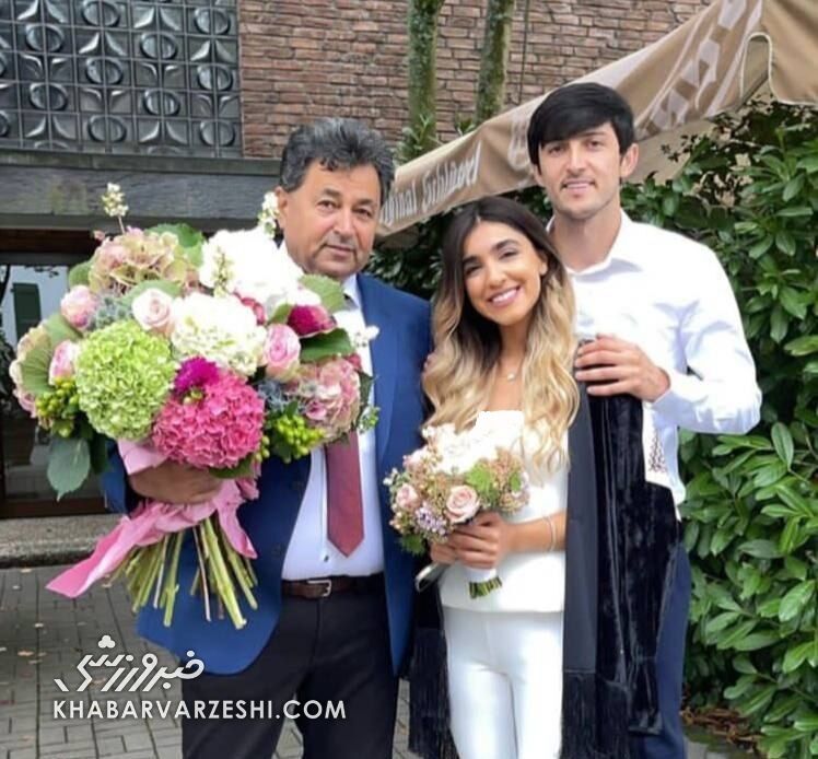 اولین عکس از عروسیِ سردار آزمون در کنار همسرش اولین عکس از عروسیِ سردار آزمون در کنار همسرش