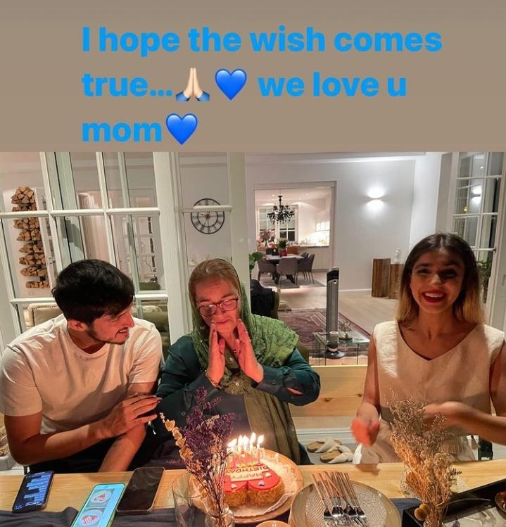 سردار آزمون و نامزدش در جشن تولد خصوصی آلمانی! + عکس