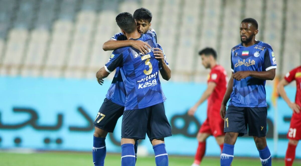 جمله عجیب گلزن استقلال به داور