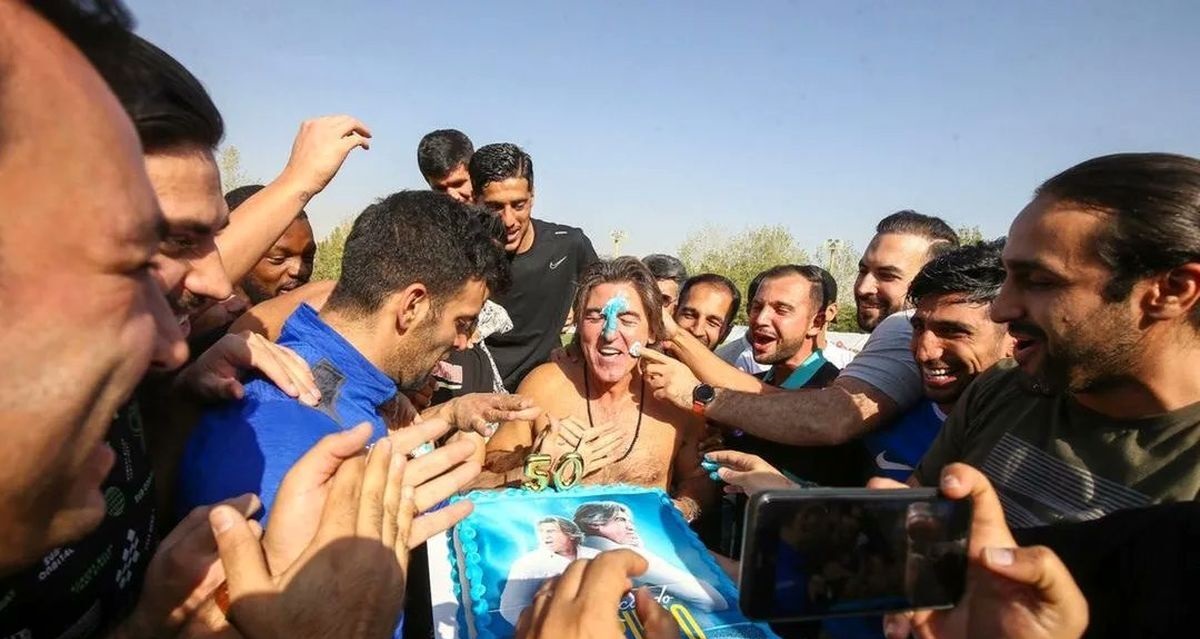 پشت پرده جشن تولد پر سر و صدای ریکاردو ساپینتو