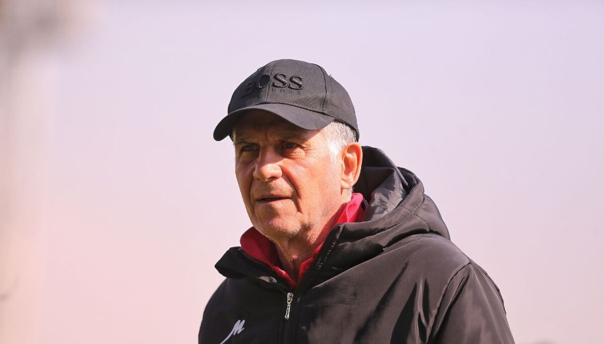 اقدام عجیب کی روش در مراسم بدرقه تیم ملی