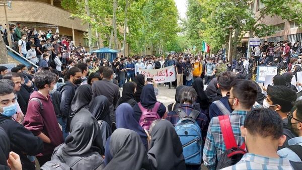 برپایی تجمعات اعتراضی در برخی دانشگاه‌ها