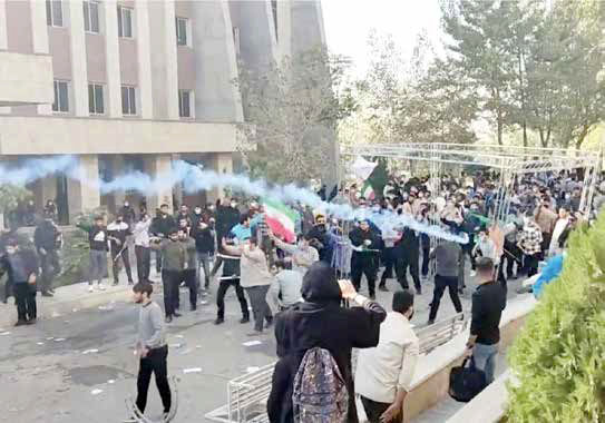 شیوه‌های قهری جدید در کنترل اعتراضات دانشجویی