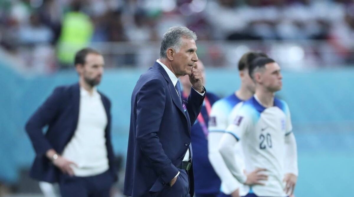 زلزله در ترکیب تیم ملی ایران