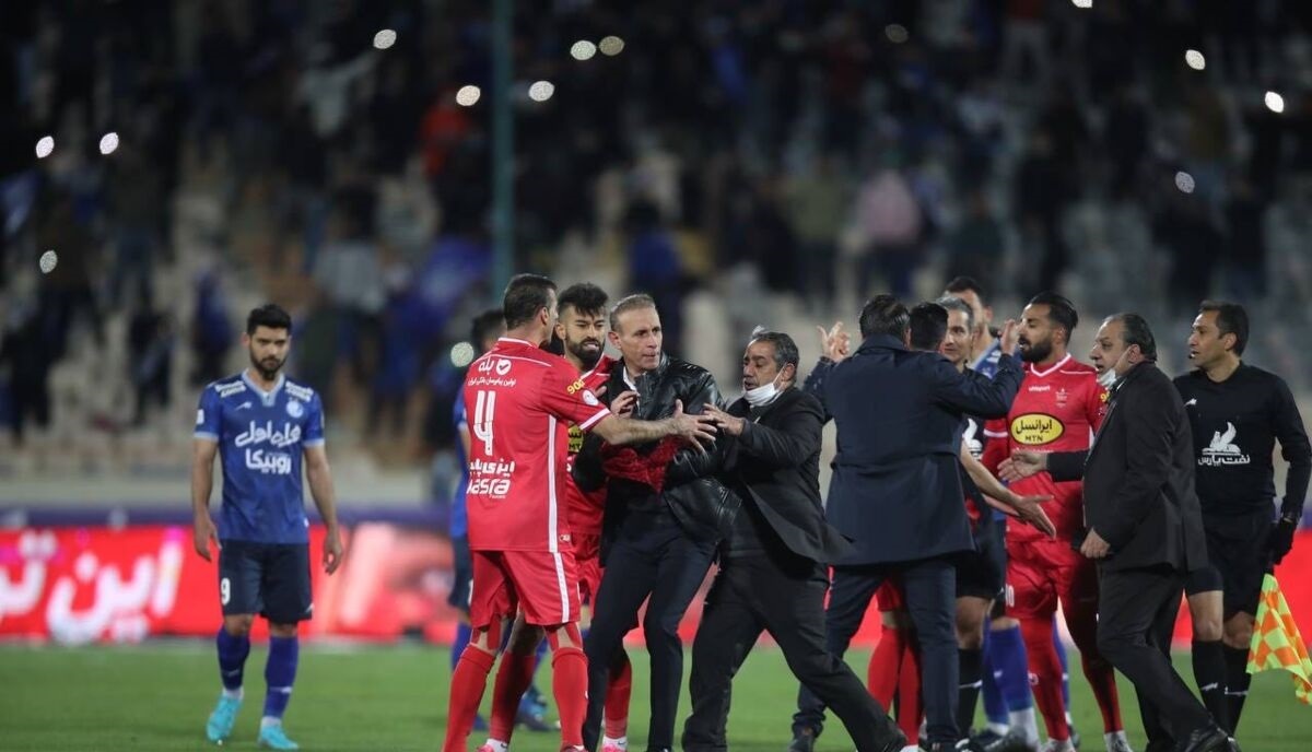 اقدام عجیب بازیکنان پرسپولیس