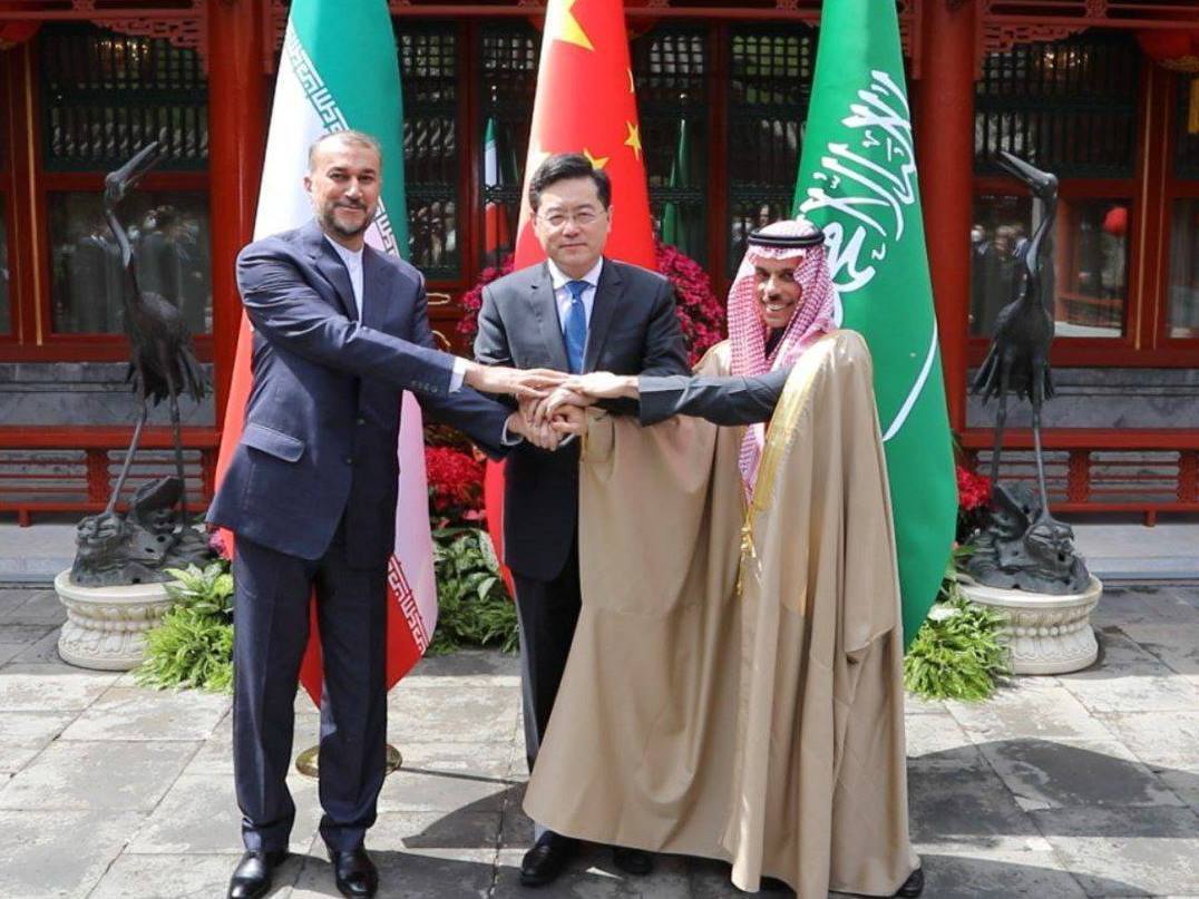 دیدار امیرعبداللهیان با وزیر خارجه عربستان در چین