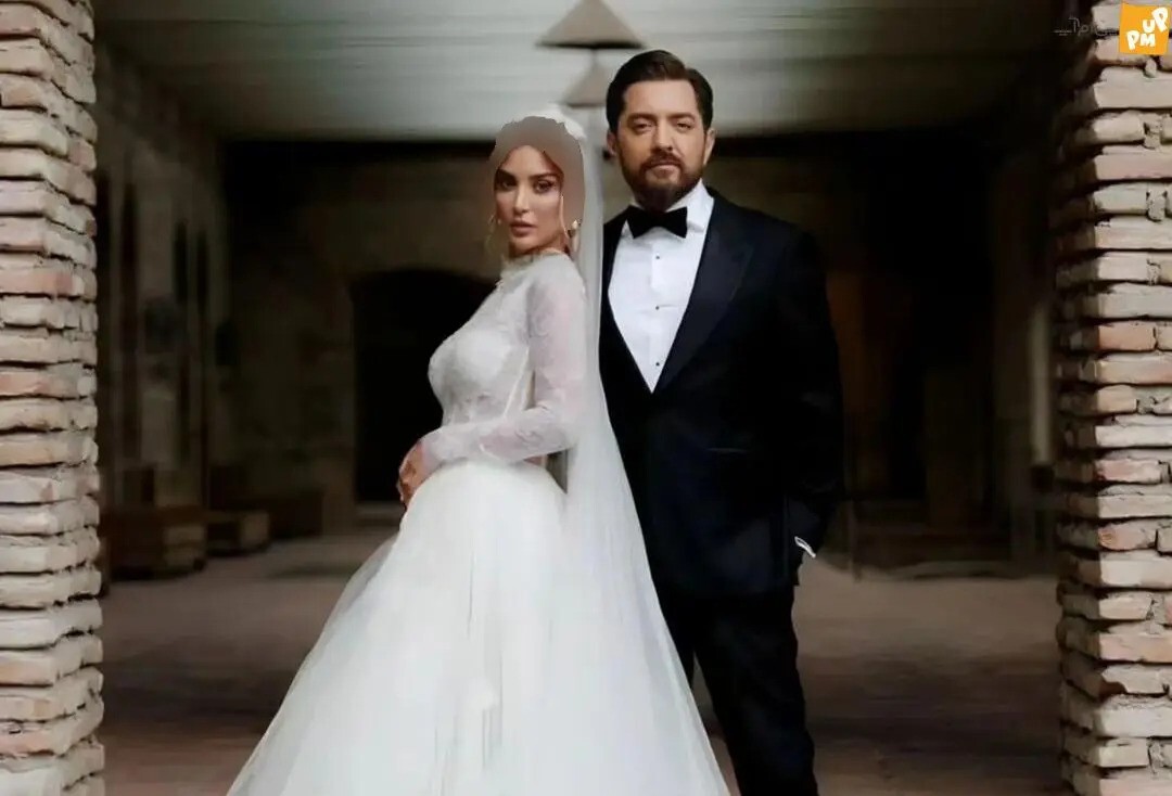 رونمایی از قصر تازه  بهرام رادان و نوعروسش /عکس