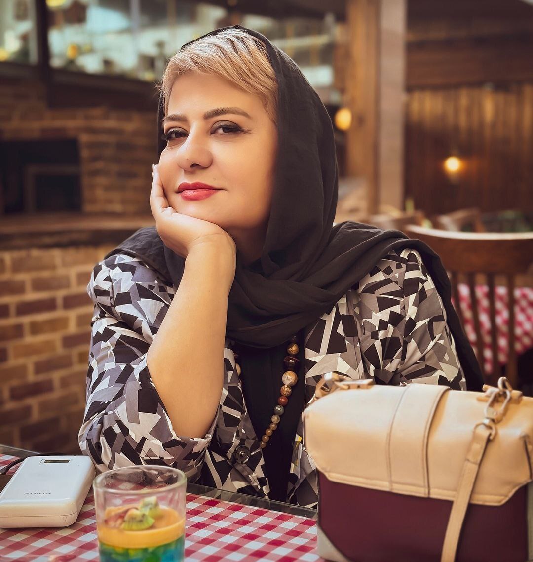 تغییر چهره عجیب رابعه اسکویی با آرایش جدید/عکس