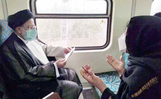 «قطار»ی که از نگاه مردم به عقب می‌راند