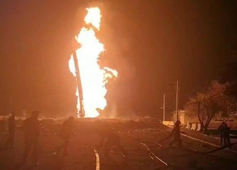 ادعای نیویورک تایمز : انفجار خط لوله گاز ایران، کار اسرائیل است