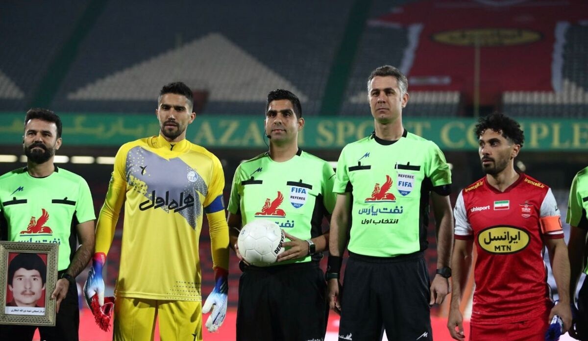 قضاوت پرسپولیس - گل‌گهر به داور جنجالی رسید