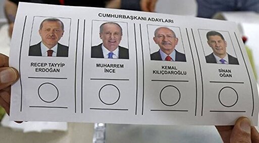 انتخابات ترکیه؛ اردوغان: 49.34 درصد/ قلیچدار اوغلو: 45 درصد/اردوغان اکثریت را از دست داد