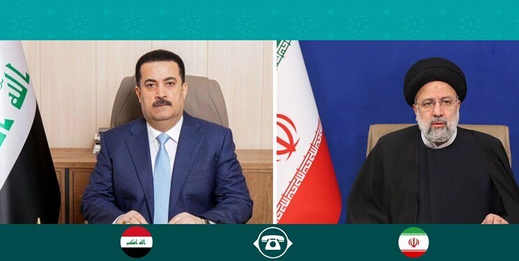 رئیسی در گفت‌وگو با نخست وزیر عراق: اجرای کامل توافقات تهران و بغداد روابط دو کشور را به سطحی جدید ارتقا می‌دهد