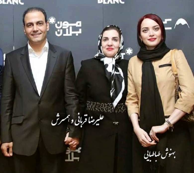 عکسی دیده نشده از علیرضا قربانی و همسرش عکسی دیده نشده از علیرضا قربانی و همسرش